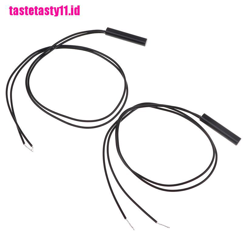 2 Pcs sensor Magnetik Bentuk Silinder Bahan Plastik