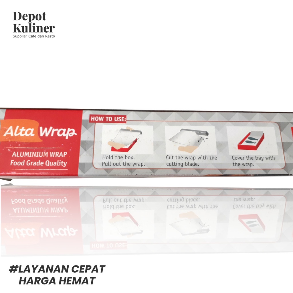 Alumunium Foil Wrap Alta 30cm 8 M Wrapping Alumunium