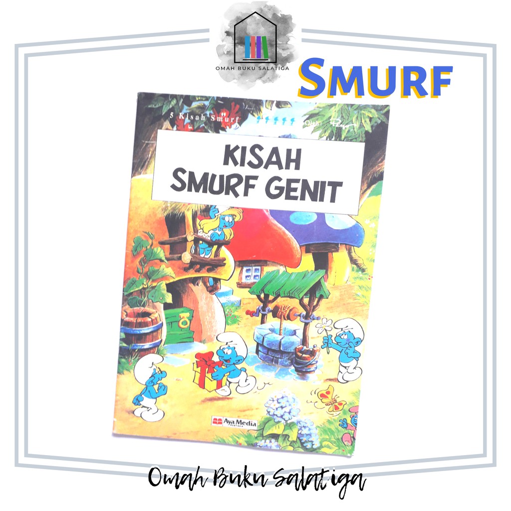 komik langka Lebar oleh PEYO: SMURF genit, olimpiade smurf, bayi smurf, laboratorium smurf,krwakakwa