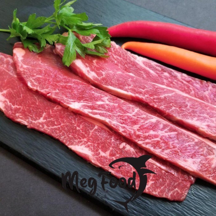 

IND Frozen Boneless Meat Sliced 500 Gram BRAVOO