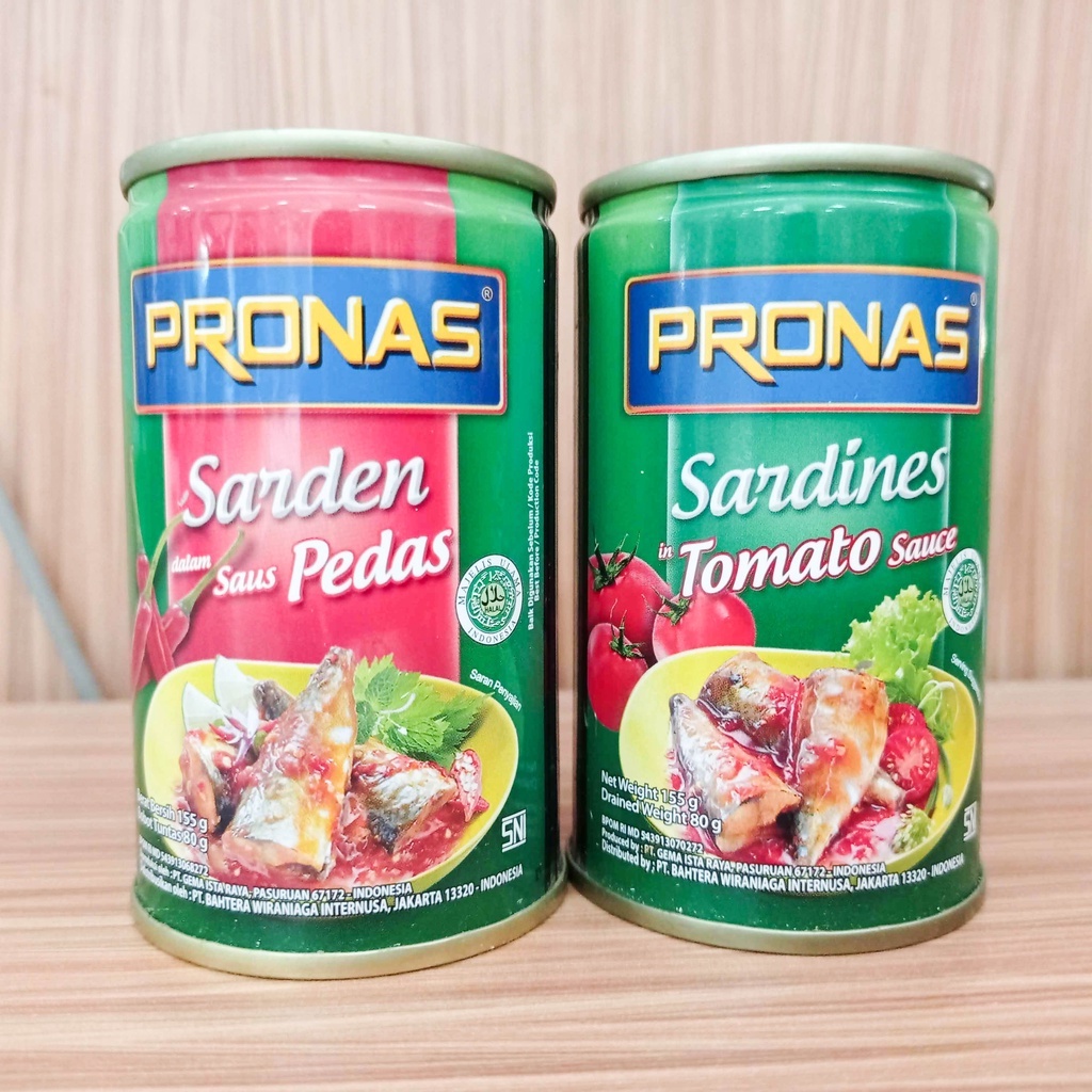 

PRONAS SARDEN 155G// MURAH !!