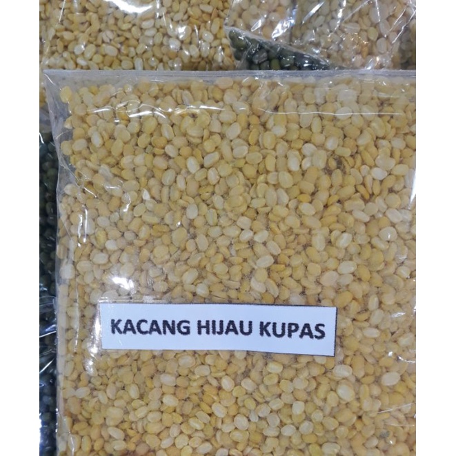 

kacang hijau kupas