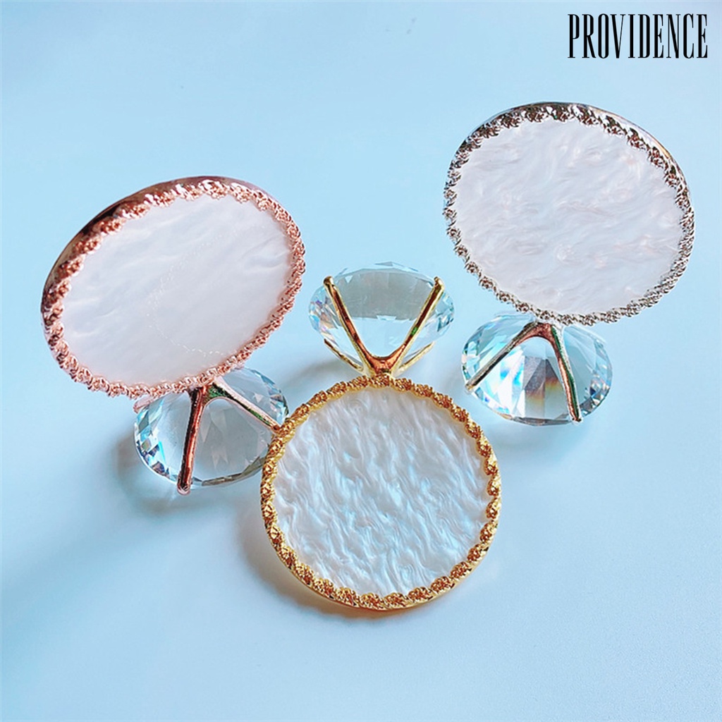 Providence Nail Tips Display Stand Multifunctional Faux Big Diamond Metal Portable Nail Display Rack for Manicure