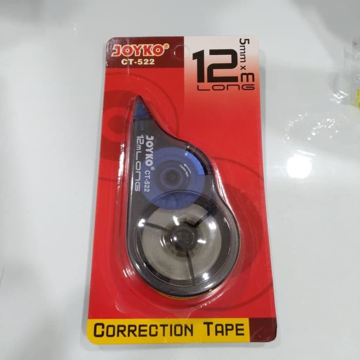 

Tipex Kenko - Refill Tipex Tombow - Correction Tape Joyko || Correction Tape || 5Mm X 12M Produk