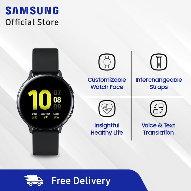 Samsung Galaxy Watch Active 2 - 44mm Aqua Black ( SM-R820NZKAXSE )