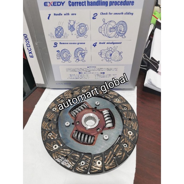 Clutch disc kain kopling mazda vantrend mr90 exedy japan asli