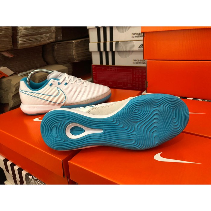 Futsal Nike Tiempo Legend VII Pro IC - White Blue Hero