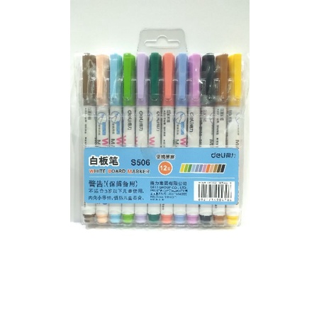 

DELI SPIDOL WHITE BOARD MARKER S506