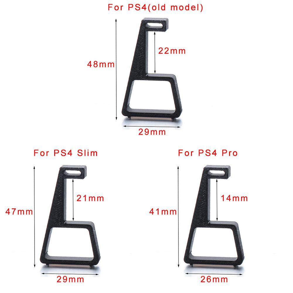 WONDER 4pcs Console Holder Flat-mounted Heighten Support Base Stand Untuk Sony PlayStation4 PS4 Slim Pro