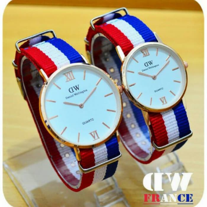 Jam tangan daniel walington couple / jam sepasang / jam keren murah