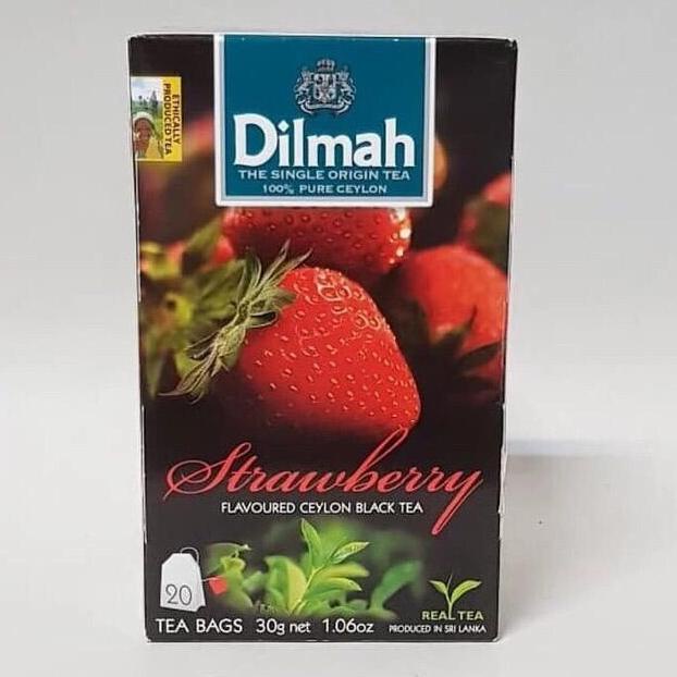 

[COD] Teh Dilmah No Envelope 20 sachet Strawberry [COD]