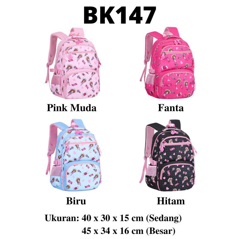 GOKIDO - BK147 TAS SEKOLAH TAS RANSEL ANAK PEREMPUAN TAS SEKOLAH ANAK PEREMPUAN TAS SEKOLAH WANITA TAS SEKOLAH