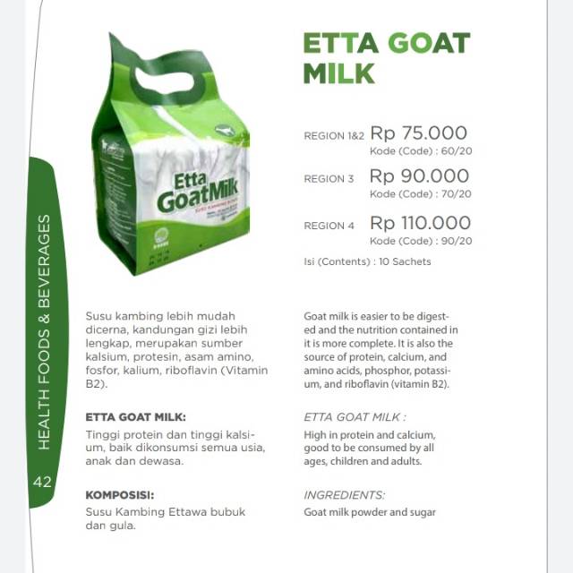 

Etta Goat Milk HPAI