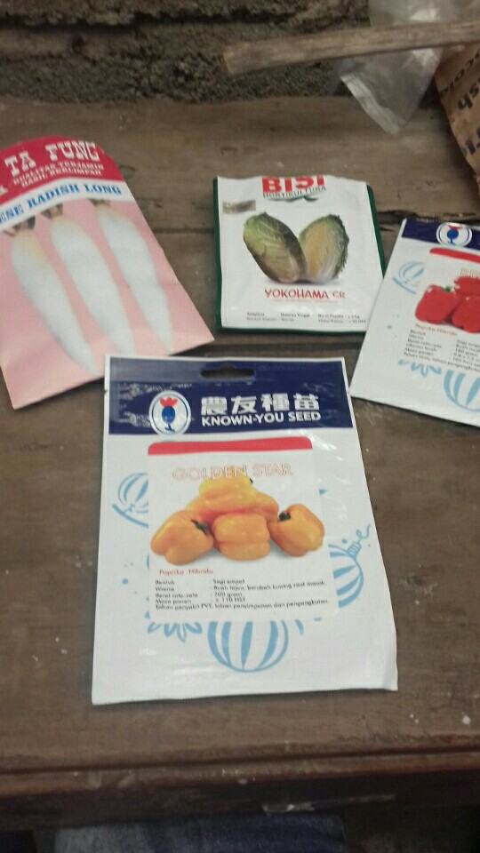 Benih Bibit Paprika Merah Red Star F1 Isi 100bj