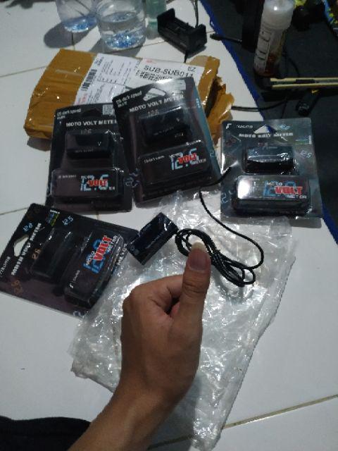 Voltmeter Mini Led Digital - Anti Air