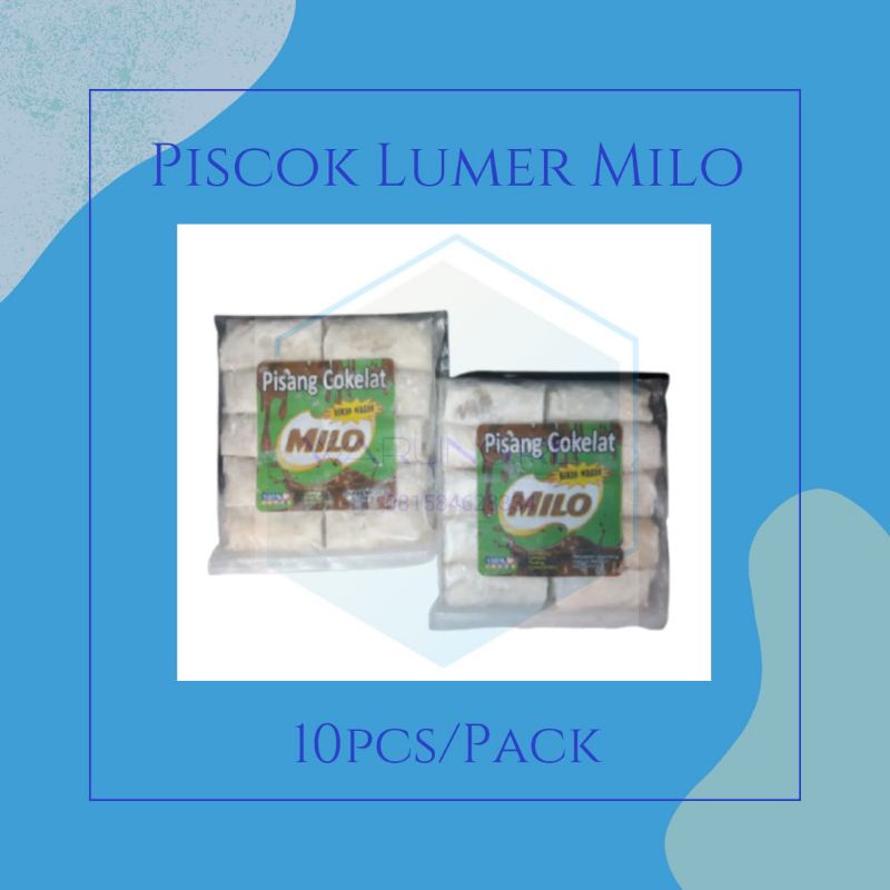 

Pisang Lumer Milo / Piscok Milo