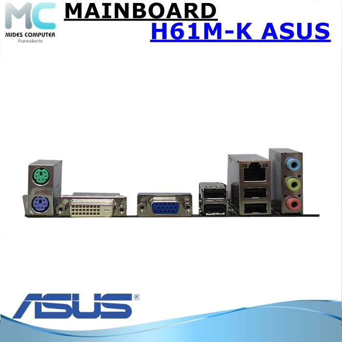 Mobo H61 Intel LGA 1155 Asus Onboard