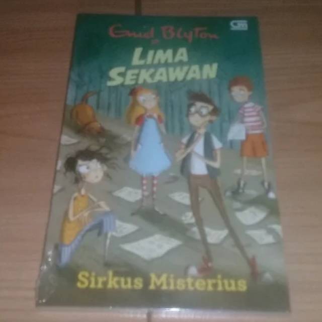 NOVEL LIMA 5 SEKAWAN SIRKUS MISTERIUS ENID BLYTON