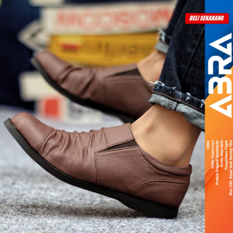 WRINGKL- Sepatu Slip On Pria Sepatu Casual Slip On Anti Slip Cowo/Cowok Sepatu Pria Casual