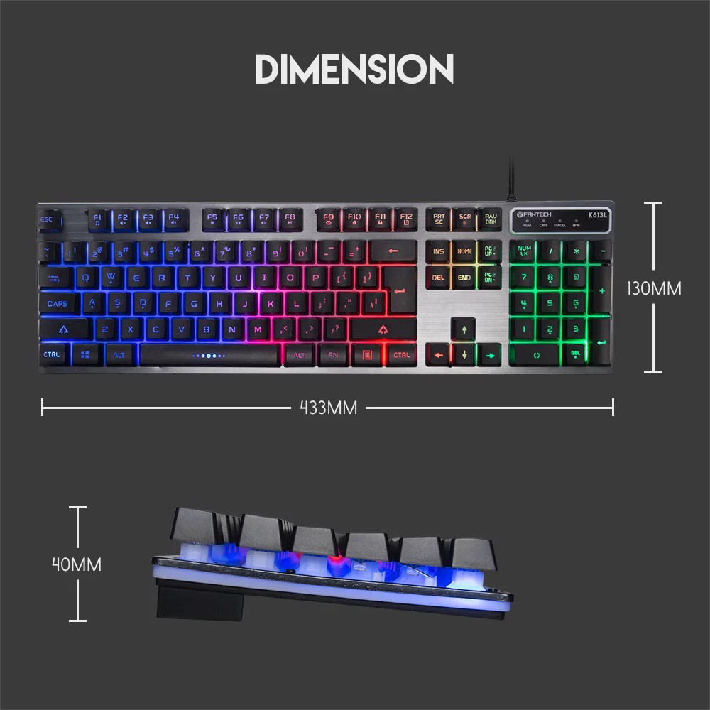 KEYBOARD GAMING FANTECH K613L Fighter