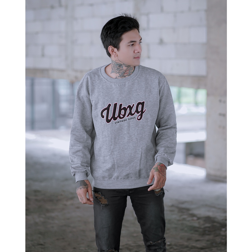 VINTAGE SOUL SWEATER UNBOXING GREY //SWEATSHIRT CRAWNECK BORDIR ORIGINAL