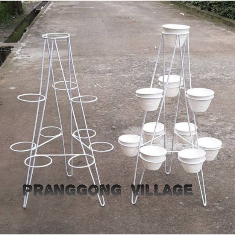 BL101 /NEW RAK / RAK SERBAGUNA / STANDING POT / POT BUNGA / TANAMAN HIAS HIDUP