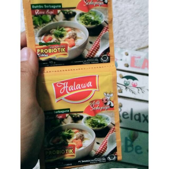 

Halawa bumbu serbaguna PROBIOTIK