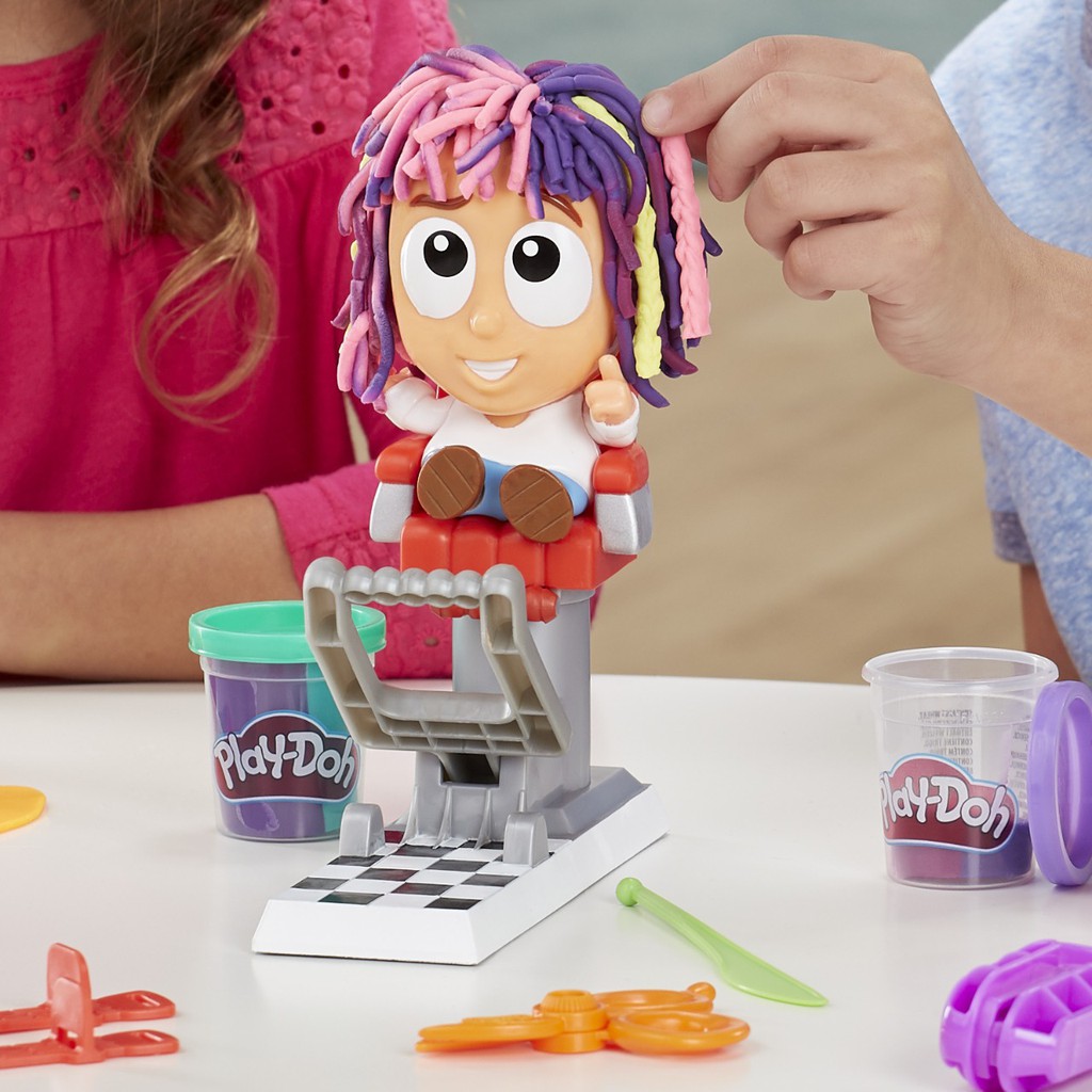 Hasbro Play-Doh Crazy Cuts Stylist Hair Salon Pretend Play - Mainan Play-Doh