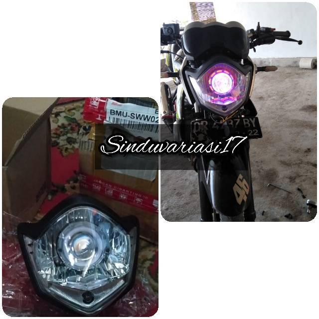 REFLEKTOR PROJI VIXION OLD LAMPU DEPAN PROJI VIXION OLD