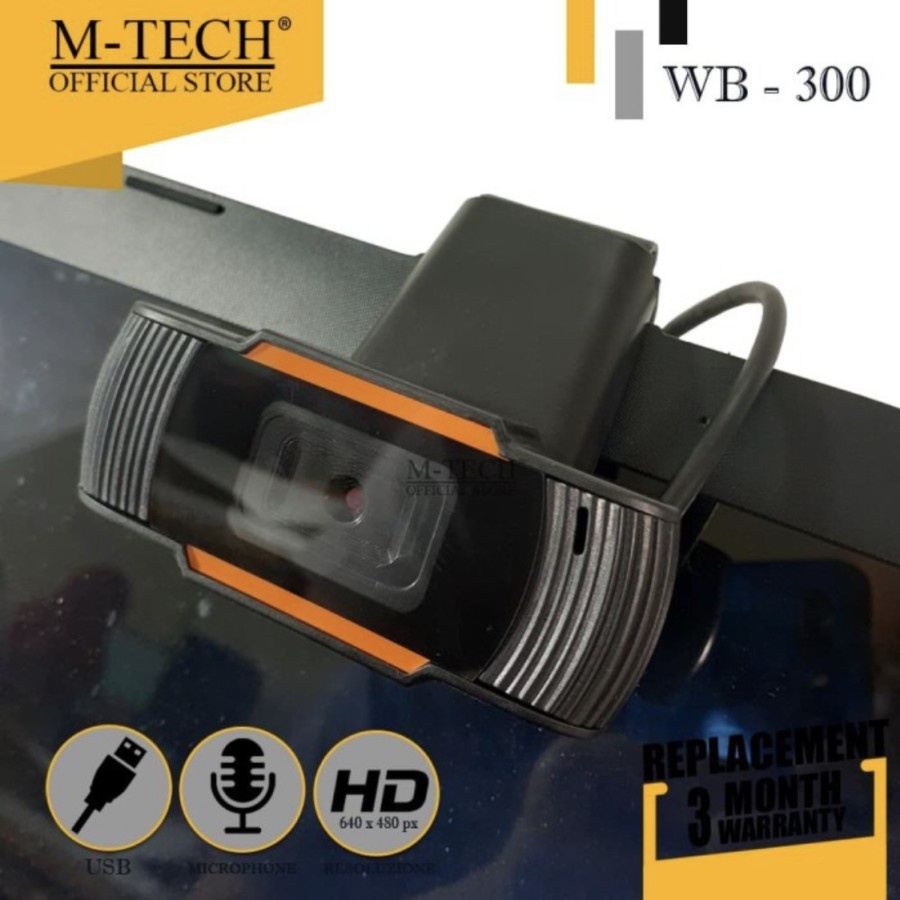 M-Tech Original Web Camera WB 300 with Microphone WB300