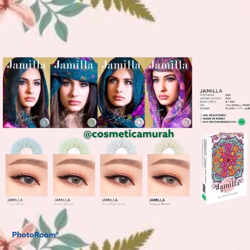 new softlens jamilla by exoticon dm 14.5 / softlens jamilla best seller by exoticon