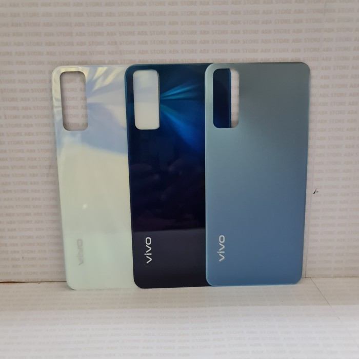 Tutup Belakang Backcover Backdoor Back Casing Vivo Y20 | Y20s - Dawn White