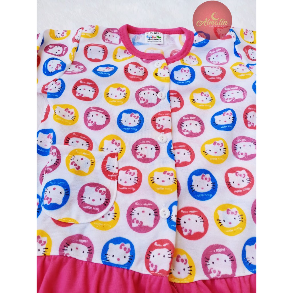 Setelan Baju Bayi 3-18 Bulan, Baju Tidur Piyama Anak Lengan Panjang Murah Berkualitas