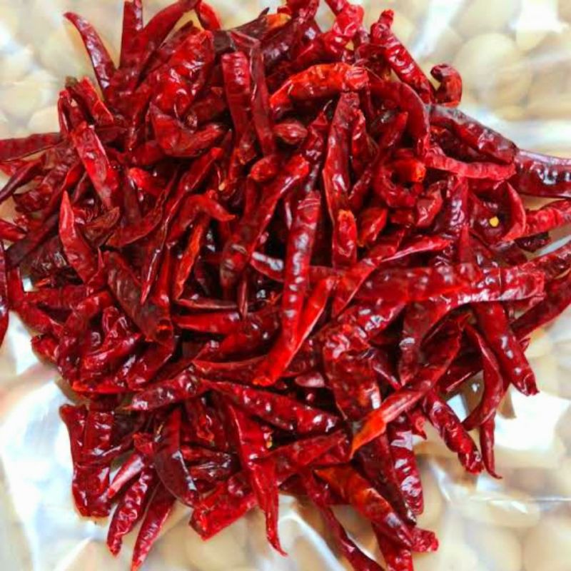 

CABE MERAH KERING 100Gr / Cengek Garing Pedas MURAH