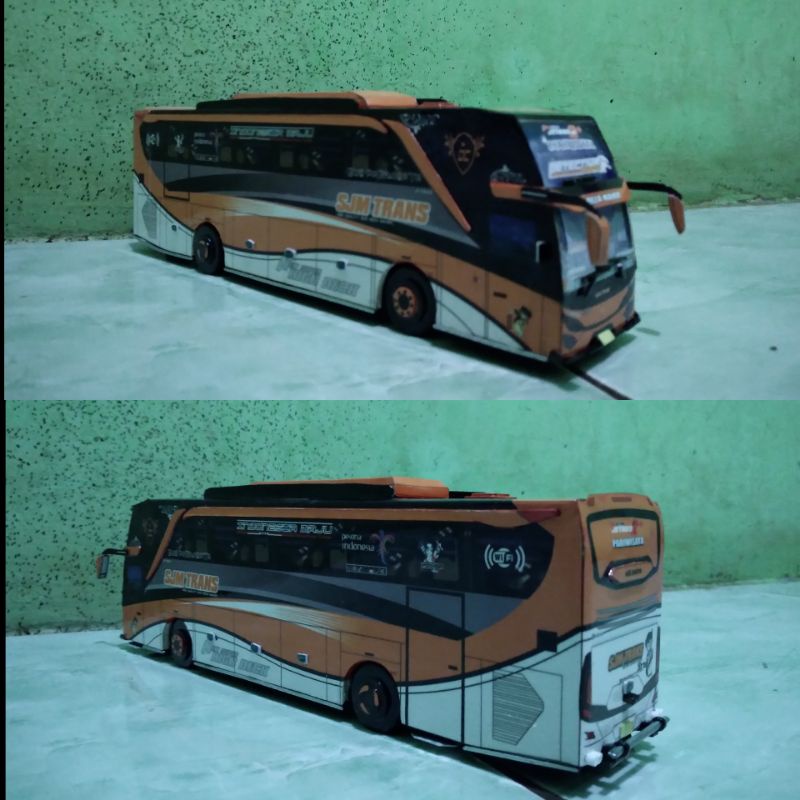Papercraft bus sjm trans conan