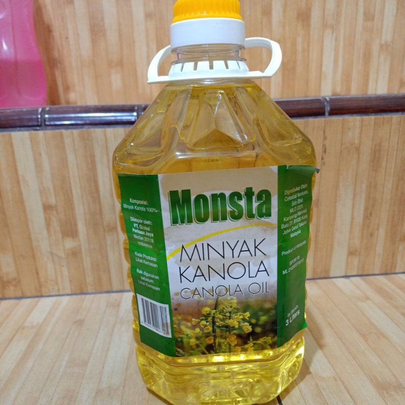 

3L Monsta Minyak Kanola / Canola Oil Import Malaysia