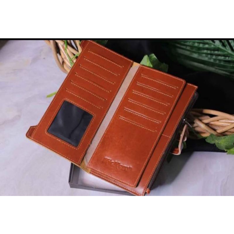 Dompet Panjang Wanita Kulit Sapi Asli Original