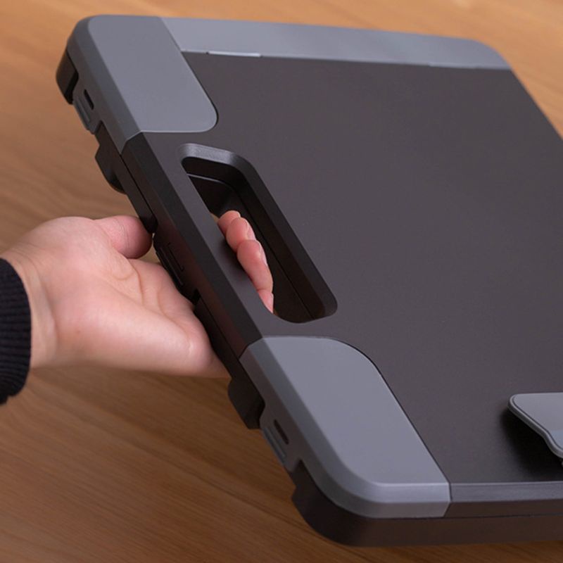 Sun Case Organizer File Dokumen A4 Portable Dengan Kalkulator