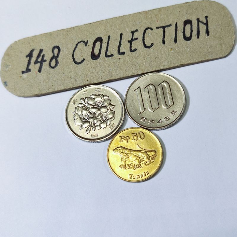 koin asing 100 yen jepang