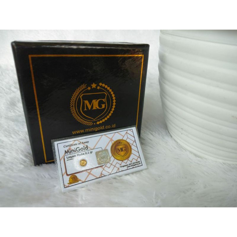 Semriwiiinggg Gold MiniGold 0.1 Gram White