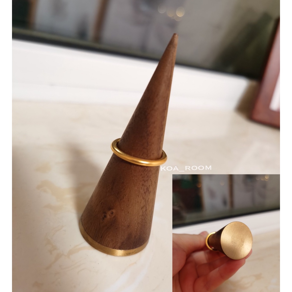 Wooden Ring Holder / Ring Cone