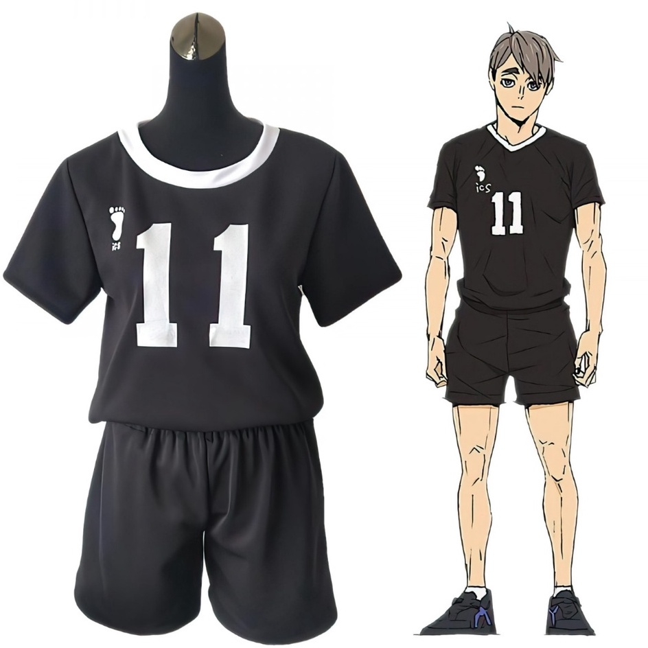 Jersey Inarizaki set Anime Manga Haikyuu Premium Unisex