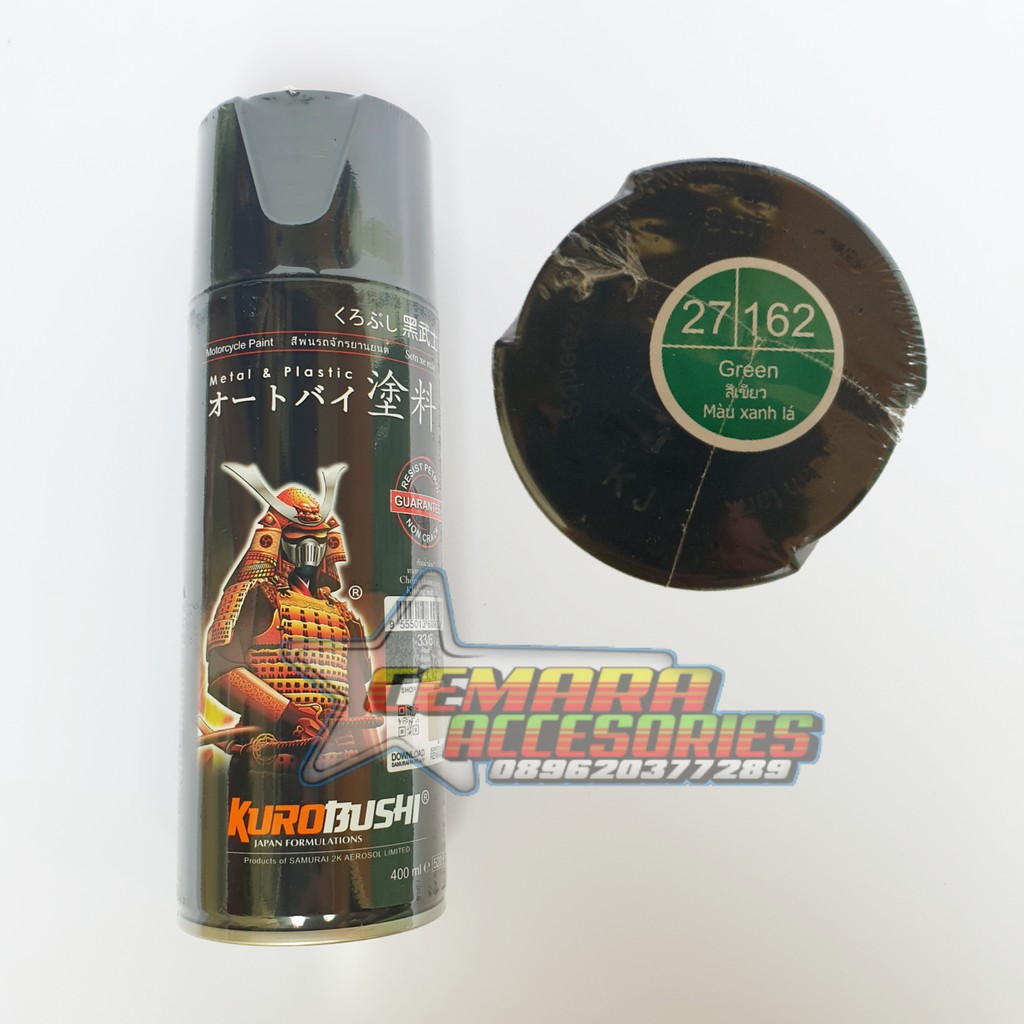 

Pilox Samurai Paint Hijau (GREEN 162) 400ml