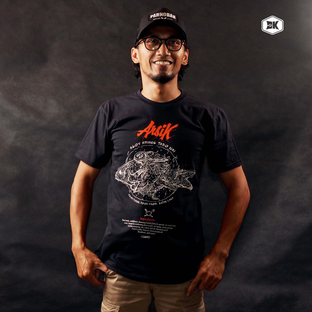 BK ETHNIC | Kaos T-Shirt Etnis Suku Batak |Kaos Basic Batak | ARSIK