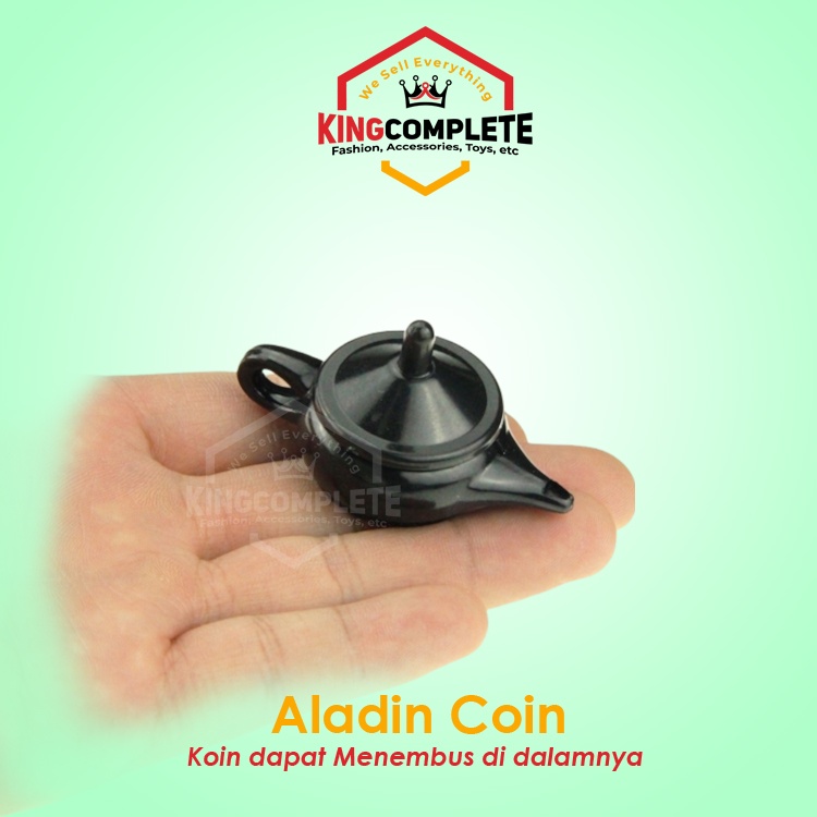 Alat Sulap Aladin Koin Wonderful Lamp Sulap Koin menembus