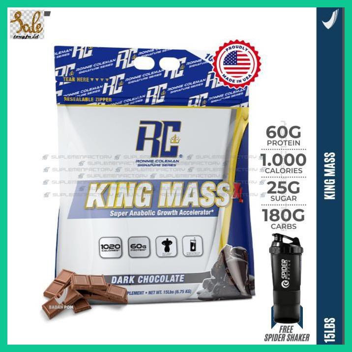 Fitnessuplemen- Ronnie Coleman Kingmass King Mass 15Lbs -Aslii.