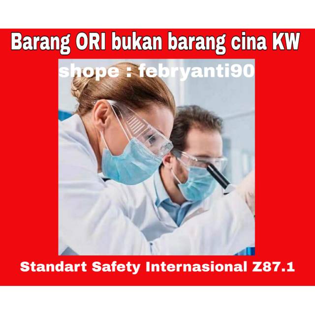 Kaca Mata APD / Kacamata Anti Virus Corona