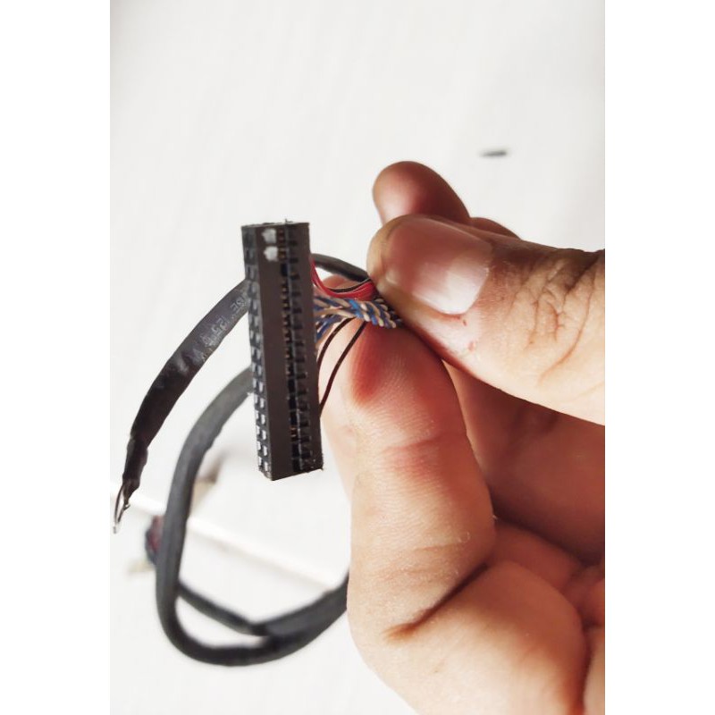 KABEL DARI MB KE TCON TV LCD POLYTRON PLM32T15 - PLM 32T25 -PLM32T25