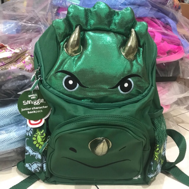 SALE SMIGGLE ORIGINAL TERMURAH Bag Backpack Junior Dino TAS SEKOLAH ANAK LAKI RANSEL