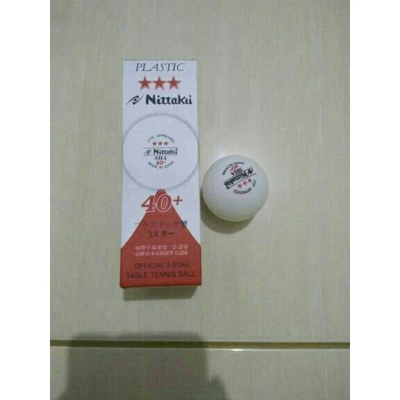 BOLA PINGPONG BOLA TENIS MEJA NITTAKU ORI